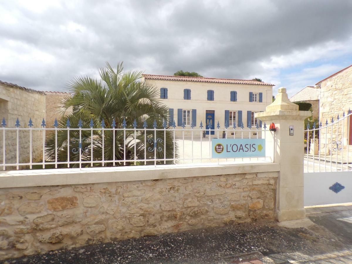 L'Oasis Bed & Breakfast Port-dʼEnvaux Dış mekan fotoğraf